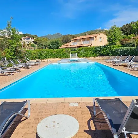 T2 Dolce & C4 Vue Et Piscine Propriano (Corsica)